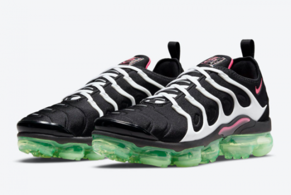 Latest Nike Air VaporMax Plus Black Pink-Green 2021 For Sale DM8121-001 -1
