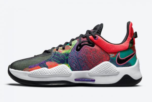 Latest Nike PG 5 Multi-Color 2021 For Sale CW3143-600