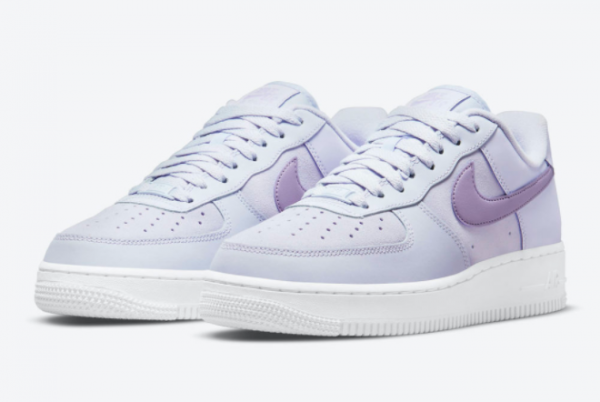 New Nike Air Force 1 Low Lavender Purple White 2021 For Sale DN5063-500-1