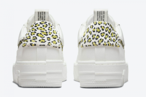 New Nike Air Force 1 Pixel Leopard White Leopard Suede Print 2021 For Sale DH9632-101-3