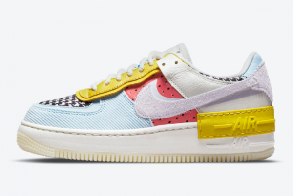 New Nike Air Force 1 Shadow Multi-Color 2021 For Sale DM8076-100