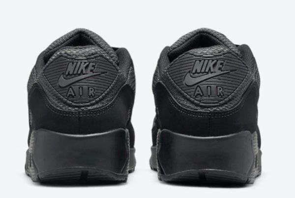New Nike Air Max 90 All-Black 2021 For Sale DH9767-001-2