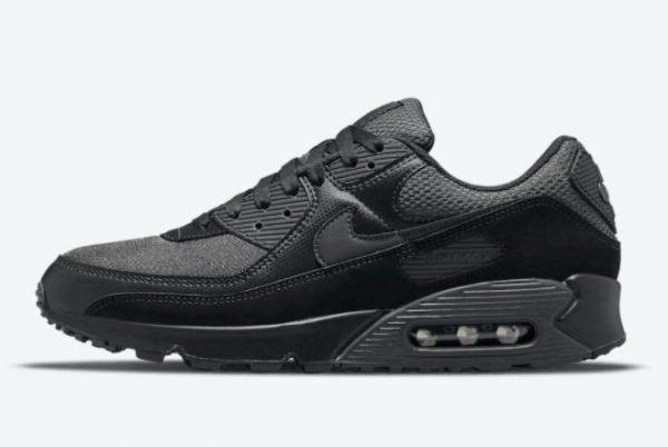 New Nike Air Max 90 All-Black 2021 For Sale DH9767-001
