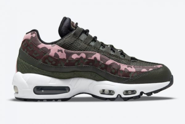 New Nike Air Max 95 Camo Pink Olive 2021 For Sale DN5462-200-1