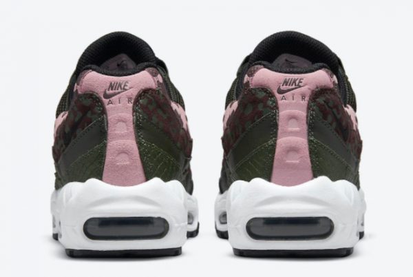 New Nike Air Max 95 Camo Pink Olive 2021 For Sale DN5462-200-3