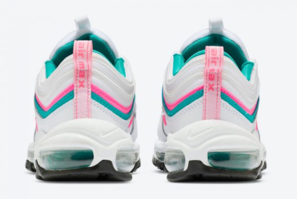 New Nike Air Max 97 South Beach White Hyper Pink-Turbo Green 2021 For Sale DC5223-100-3