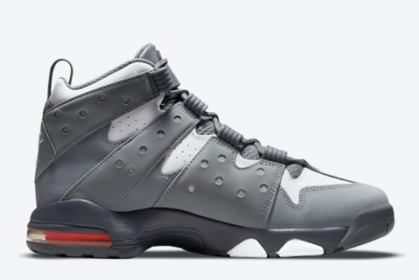 New Nike Air Max CB 94 Cool Grey Cool Grey White-Total Orange 2021 For Sale DM8319-001-1