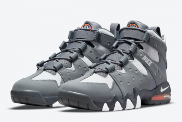 New Nike Air Max CB 94 Cool Grey Cool Grey White-Total Orange 2021 For Sale DM8319-001-2