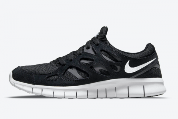 New Nike Free Run 2 Black/White-Dark Grey 2021 For Sale 537732-004