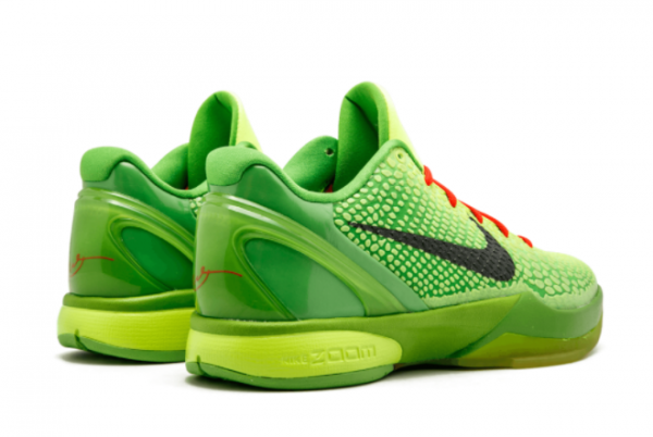 New Nike Kobe 6 Grinch 2021 For Sale 429659-701 -3