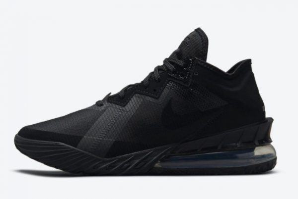New Nike LeBron 18 Low Zero Dark 23 2021 For Sale CV7562-004