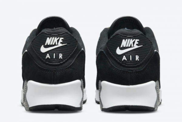 Nike Air Max 90 Premium Grey Black-White 2021 Outlet Online DA1641-003 -3