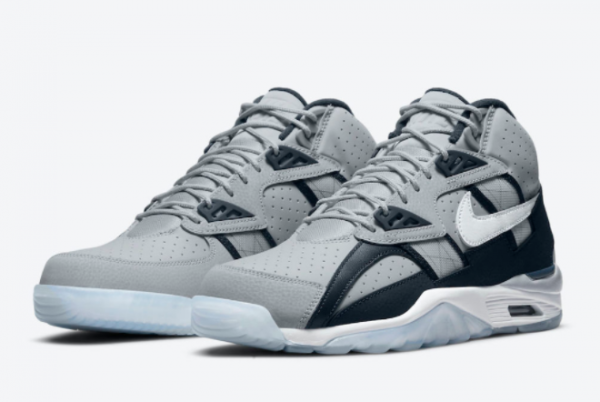 Nike Air Trainer SC High Georgetown Cool Grey Obsidian-White 2021 For Sale DM8320-001 -1