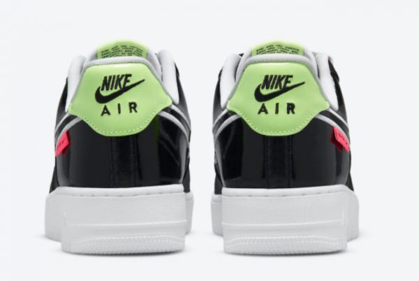 New Nike Air Force 1 Low Do You Black White-Pink-Neon 2021 For Sale DM8130-001-3