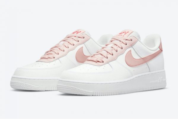 Cheap Nike Air Force 1 Low Pale Coral Summit White Pale Coral-University Red 2021 For Sale 315115-167-1