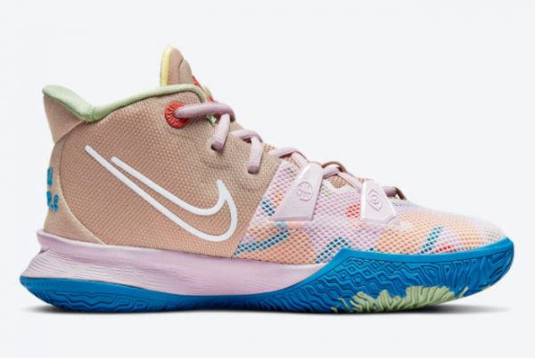 Cheap Nike Kyrie 7 GS 1 World 1 People CT4080-600-1