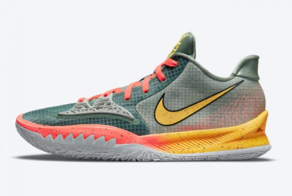 Cheap Nike Kyrie Low 4 Sunrise 2021 For Sale CW3985-301