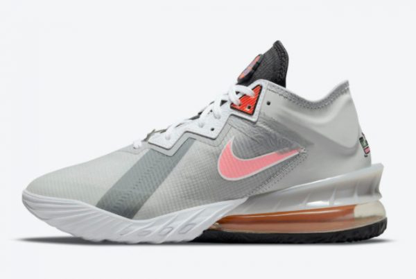 Cheap Space Jam x Nike LeBron 18 Low Bugs Bunny x Marvin The Martian 2021 For Sale CV7562-005