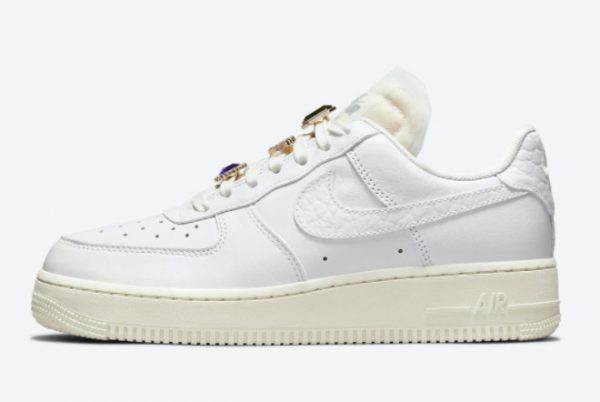 Latest Nike Air Force 1 Low Bling Summit White Sea Glass 2021 For Sale DN5463-100