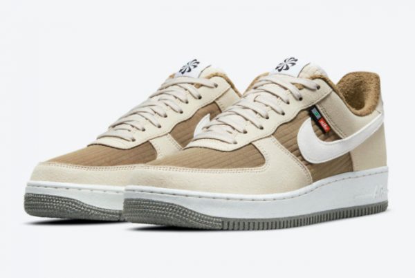 Latest Nike Air Force 1 Low Toasty Rattan Sail-Brown Kelp-Sail 2021 For Sale DC8871-200-2
