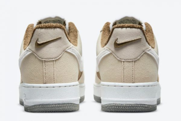 Latest Nike Air Force 1 Low Toasty Rattan Sail-Brown Kelp-Sail 2021 For Sale DC8871-200-3