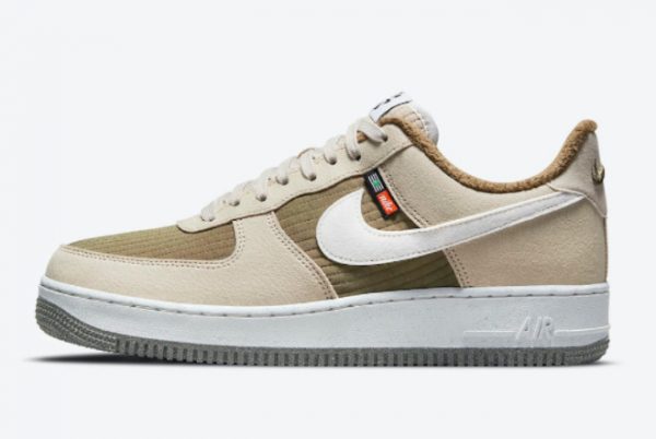 Latest Nike Air Force 1 Low Toasty Rattan Sail-Brown Kelp-Sail 2021 For Sale DC8871-200