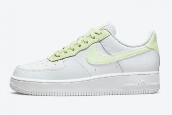 Latest Nike Air Force 1 Low WMNS White Barely Volt 2021 For Sale 315115-166