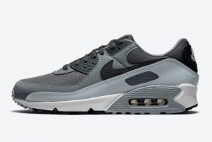 Latest Nike Air Max 90 Cool Grey Anthracite Black-Dark Grey-Cool Grey 2021 For Sale DC9388-003