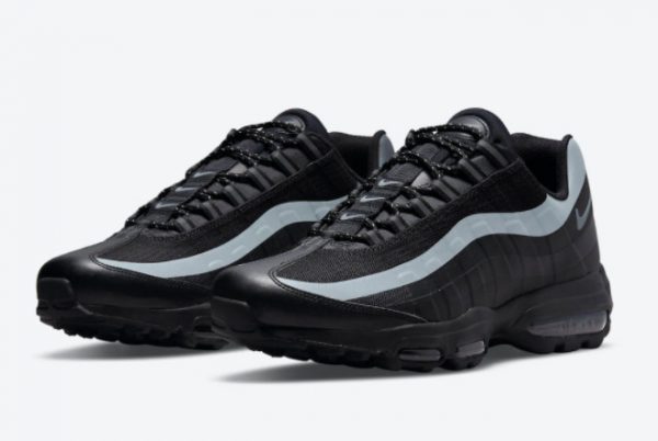 Latest Nike Air Max 95 Ultra Black Reflective 2021 For Sale DM9103-001-1