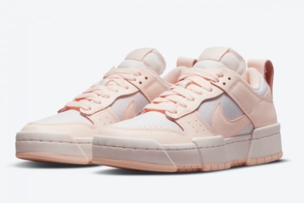 Latest Nike Wmns Dunk Low Disrupt Barely Rose 2021 For Sale CK6654-602 -2