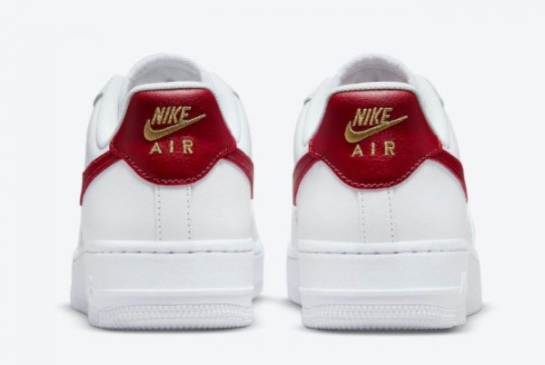New Nike Air Force 1 07 Essential White/Gym Red For Sale CZ0270-104-3