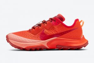 New Nike Air Zoom Terra Kiger 7 Team Orange For Sale DM9469-800