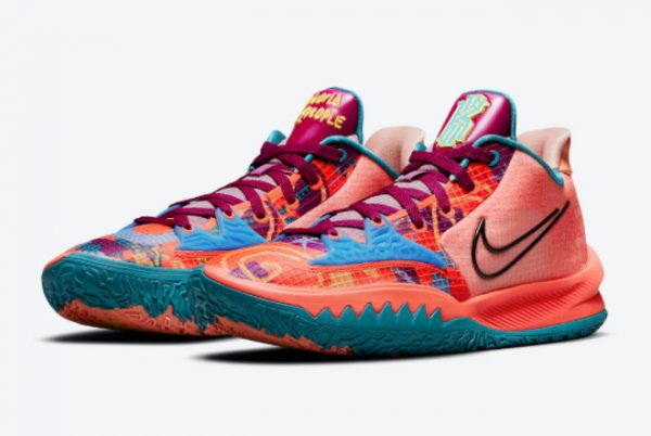 New Nike Kyrie Low 4 1 World 1 People For Sale CW3985-600-2