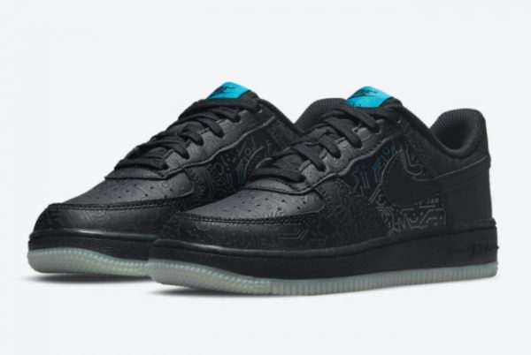 New Space Jam x Nike Air Force 1 Low Computer Chip 2021 For Sale DH5354-001-2