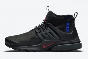 Nike Air Presto Mid Utility Darth Vader Black Team Red-Anthracite-Racer Blue 2021 For Sale DC8751-001