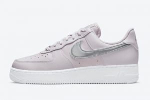 Cheap Nike Air Force 1 Low Light Lilac Silver 2021 For Sale DD1523-500