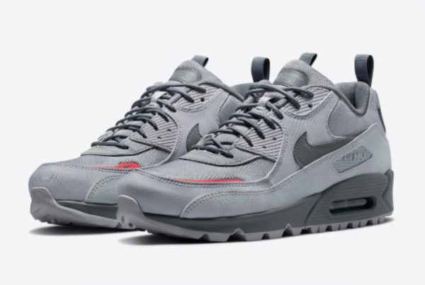 Cheap Nike Air Max 90 Surplus Wolf Grey Wolf Grey/Cool Grey-Pink Salt 2021 For Sale DC9389-001-1