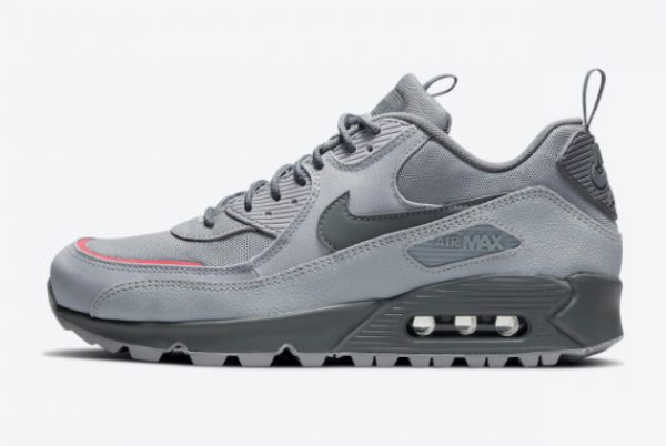 Cheap Nike Air Max 90 Surplus Wolf Grey Wolf Grey/Cool Grey-Pink Salt 2021 For Sale DC9389-001