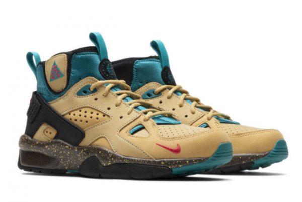 Latest Nike ACG Air Mowabb Twine Twine/Fusion Red-Club Gold-Teal Charge 2021 For Sale DC9554-700-1