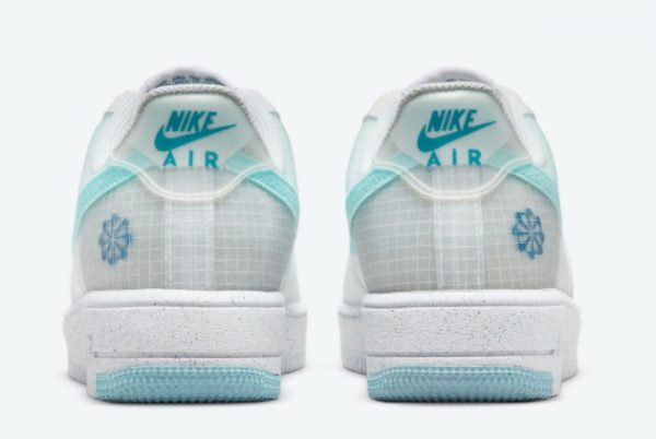 Latest Nike Air Force 1 Crater GS Move To Zero Tiffany Blue 2021 For Sale DC9326-100-2