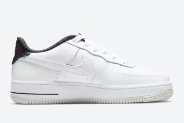 Latest Nike Air Force 1 Low GS Peace Love Swoosh 2021 For Sale DM8154-100-1