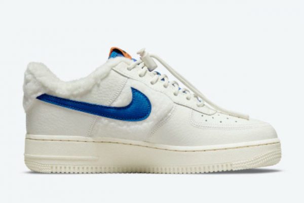 Latest Nike Air Force 1 Low Sherpa Fleece 2021 For Sale DO6680-100-1