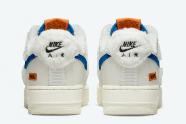 Latest Nike Air Force 1 Low Sherpa Fleece 2021 For Sale DO6680-100-3