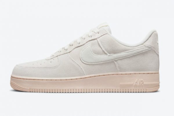 Latest Nike Air Force 1 Low Summit White/Pearl White-Black 2021 For Sale DO6730-100