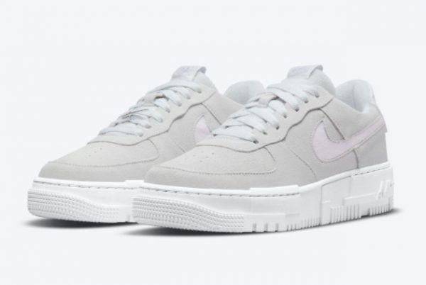 Latest Nike Air Force 1 Pixel Photon Dust/White-Lilac-Venice 2021 For Sale DN5058-001-1