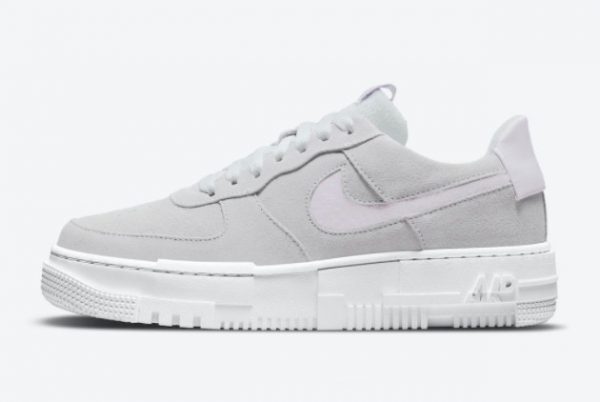 Latest Nike Air Force 1 Pixel Photon Dust/White-Lilac-Venice 2021 For Sale DN5058-001