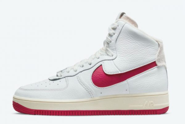 Latest Nike Air Force 1 Strapless Summit White/Gym Red-Summit White 2021 For Sale DC3590-100