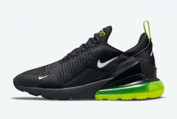 Latest Nike Air Max 270 Black Neon 2021 For Sale DO6392-001