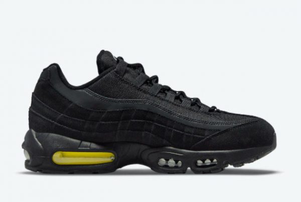 Latest Nike Air Max 95 Black Yellow 2021 For Sale DO6704-001-1