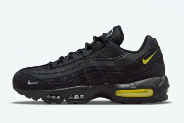 Latest Nike Air Max 95 Black Yellow 2021 For Sale DO6704-001